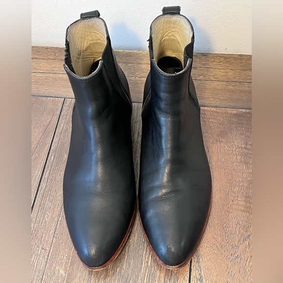 Nisolo Black Leather Chelsea Boots Womens size 9 - Picture 5 of 10